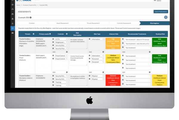 Using a risk matrix in cybersecurity